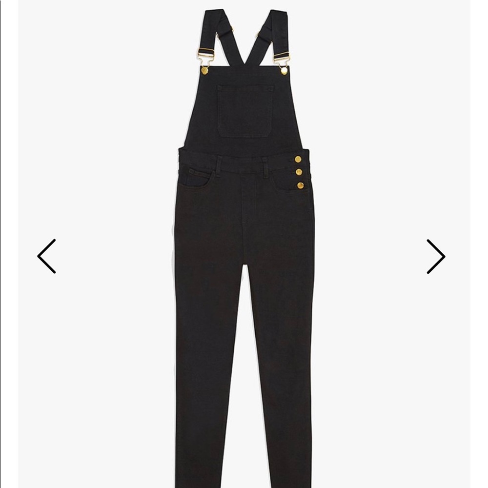 We Wore What Second Skin Overalls Black